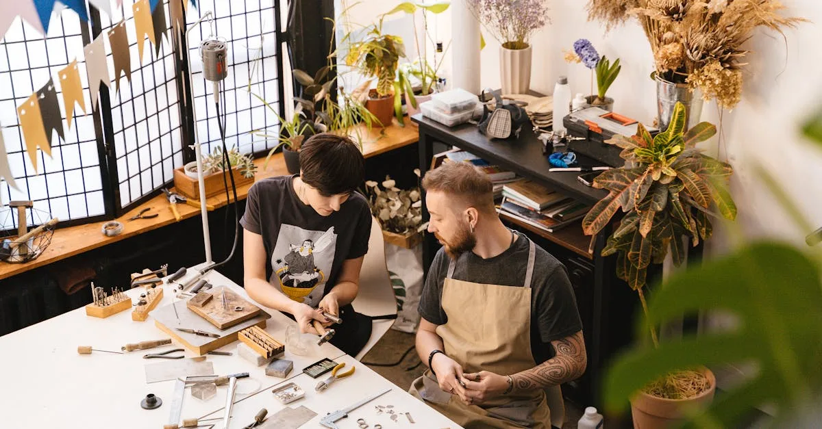 découvrez des artisans passionnés mettant leur savoir-faire à votre service pour des créations uniques et de qualité.