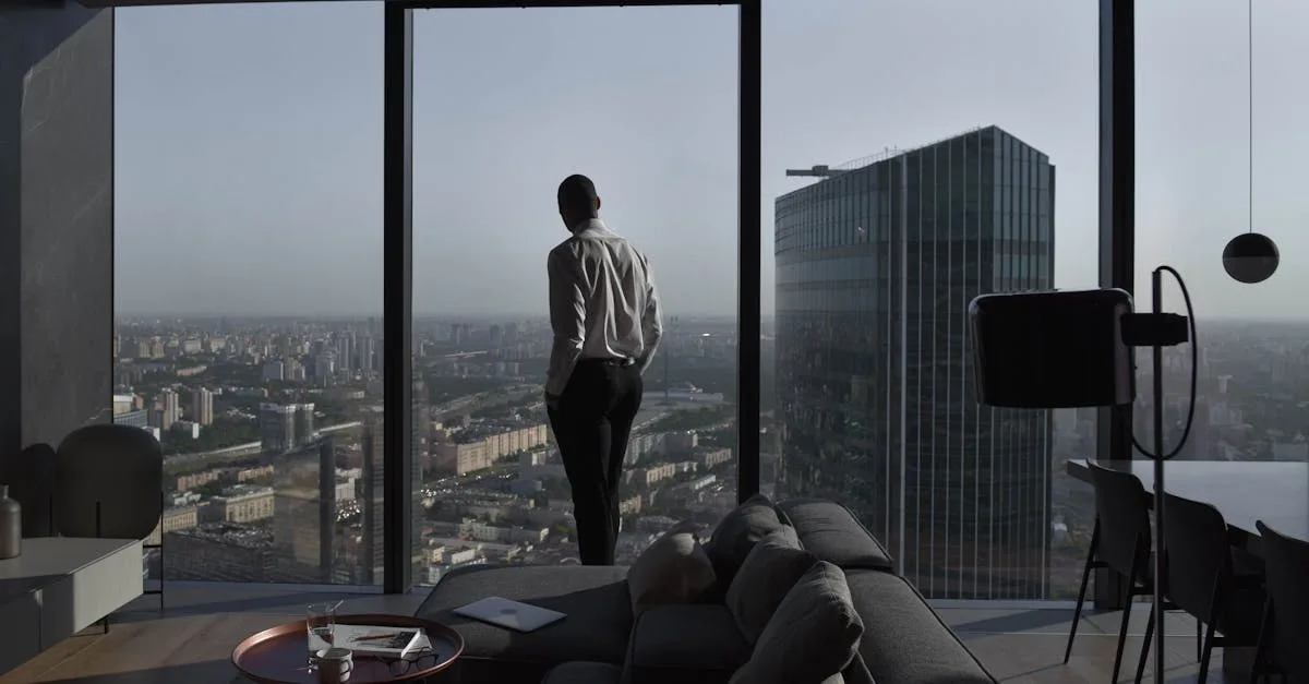 découvrez notre penthouse d'exception alliant luxe et confort, offrant une vue panoramique spectaculaire et des espaces de vie modernes.