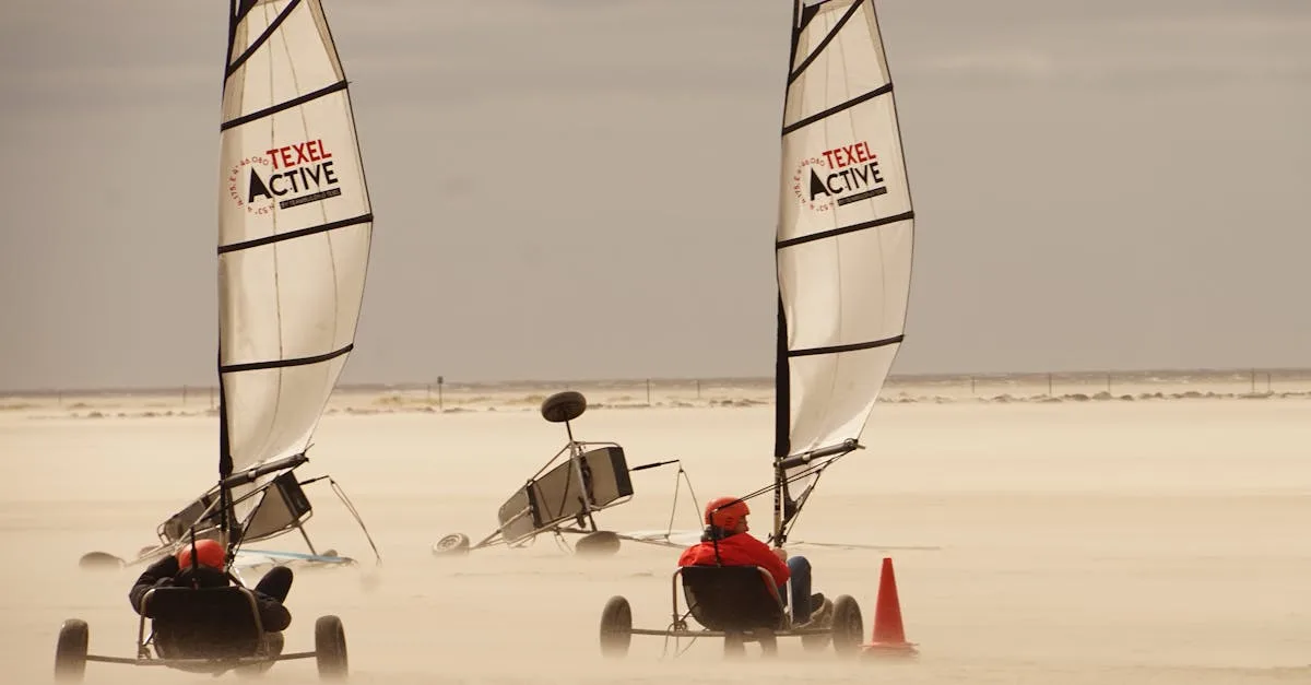 découvrez le land sailing, une activité de voile terrestre qui combine vitesse et aventure sur des terrains sablonneux ou des plages, idéale pour les amateurs de sensations fortes et de plein air.